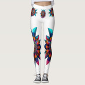 Native American Art Design All-Over-Print Leggings (Voorkant)