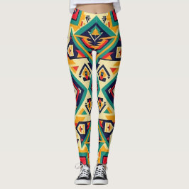 Native American Art Leggings