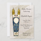 Native American Baby shower Invitation Kaart (Voorkant)