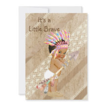 Native American Baby shower Invitation