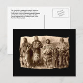 Native American Bannock Briefkaart (Voorkant / Achterkant)