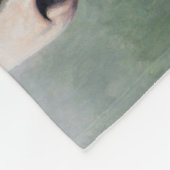 Native American Bay Pinto War Horse Fleece Deken (Hoek)