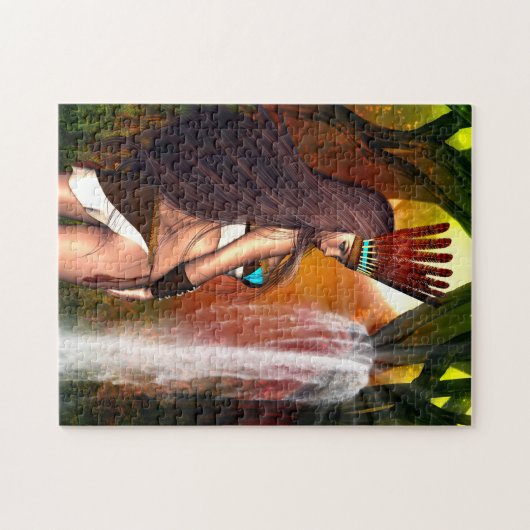 Native American Beauty Legpuzzel (Horizontaal)