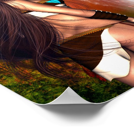 Native American Beauty Poster (Hoek)