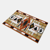 Native American Beer Clan Deurmat (Schuin)