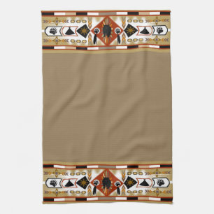 Native American Beer Clan Kitchen Towels Theedoek