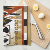 Native American Beer Clan Kitchen Towels Theedoek (Quarter Fold)