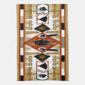 Native American Beer Clan Kitchen Towels Theedoek (Verticaal)