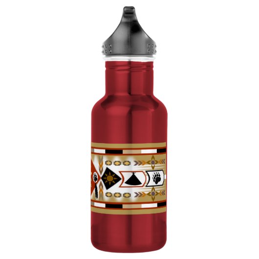 Native American Beer Clan Liberty Bottle Waterfles (Rechts)