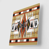 Native American Beer Clan Wall klok (Hoek)