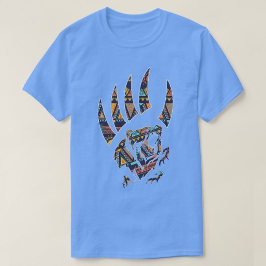 Native American Beer Claw 1 T-shirt (Design voorkant)