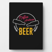 Native American Beer Fotoplaat (voorkant)