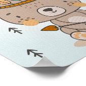 Native American Beer Kinder Room Poster Nursery (Hoek)