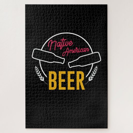 Native American Beer Legpuzzel (Verticaal)