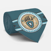 Native American Beer Paw Stropdas (Opgerold)