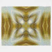 Native American Beer Spirit Shaman Star Plush Fleece Deken (Voorkant (Horizontaal))