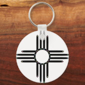 Native American beker Zia Sleutelhanger (Voorkant)