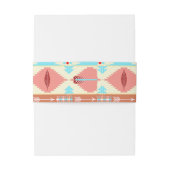 Native American Belly Band Uitnodigingen Wikkel (Achterkant Voorbeeld)