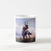 Native American Black/White 11 oz Morphing Mok (Center)