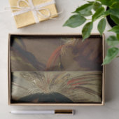 Native American Blactfoot Portret Decoupage Tissuepapier (Geschenk)