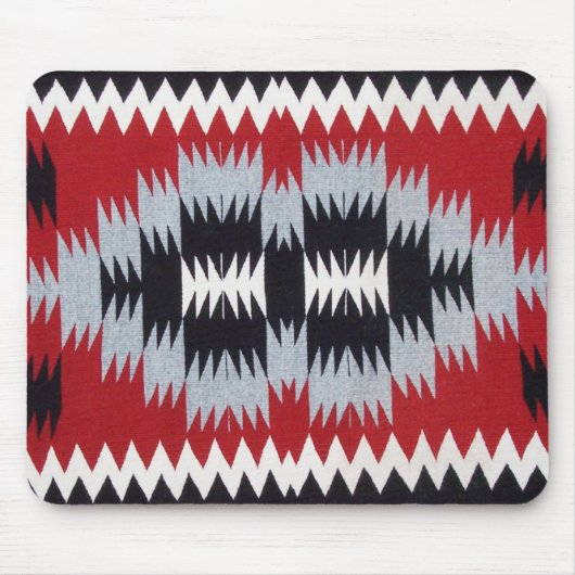 Native American Blanket Weaving Mousepad Muismat (Voorkant)