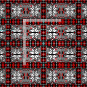 Native American Blanket Weaving Patroon Stof (Delen)