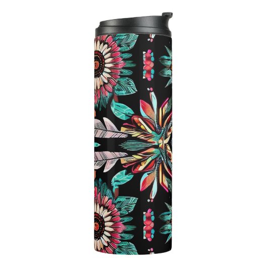 Native American Bohemain Thermosbeker (Gedraaid links)