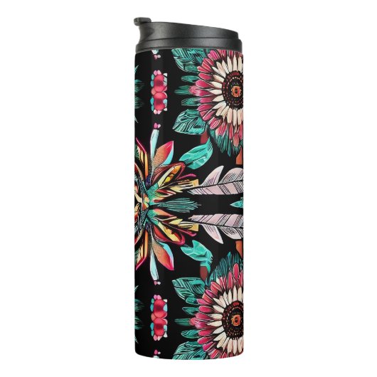 Native American Bohemain Thermosbeker (Geroteerd rechts)