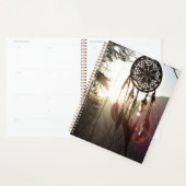 Native American Boho Dreamcatcher Tribal Foto's Planner (Display)