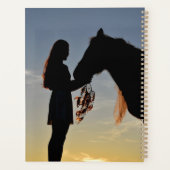 Native American Boho Dreamcatcher Tribal Foto's Planner (Achterkant)