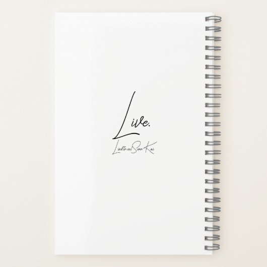 Native American Bone Dragon Journal Notitieboek (Achterkant)