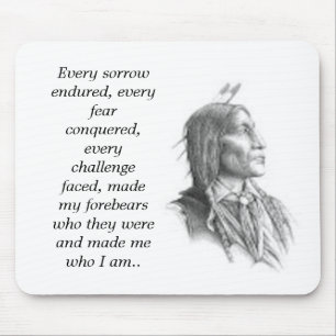 Native American Bound Mousepad Muismat