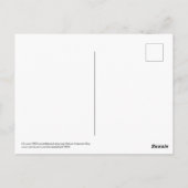 Native American Boy mijn 2004 tekening briefkaart (Achterkant)