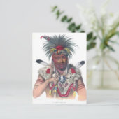 Native American Briefkaart (Staand voorkant)