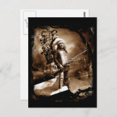 Native American Briefkaart (Voorkant / Achterkant)