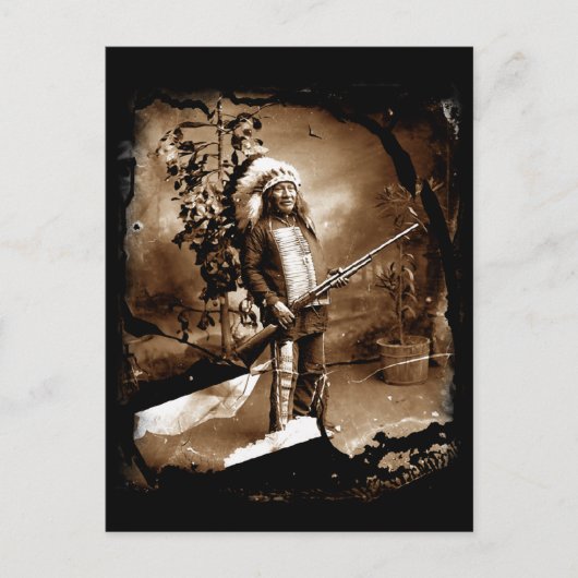 Native American Briefkaart (Voorkant)