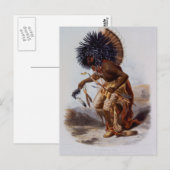 Native American Briefkaart (Voorkant / Achterkant)