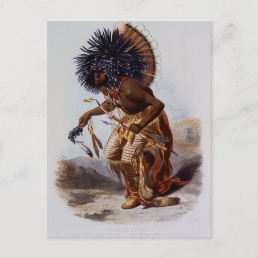 Native American Briefkaart (Voorkant)