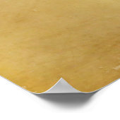 Native American Buffalo | Bison | Tatanka-tekening Poster (Hoek)