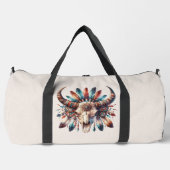 Native American Bull Duffel Bag Plunjezak (Voorkant)