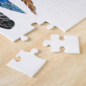 Native American Bull School Legpuzzel (Zijkant)