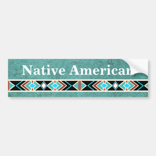 Native American BUMPERSTICKER (Voorkant)