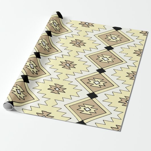 Native American Cadeaupapier (Uitgerold)