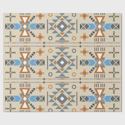 Native American Cadeaupapier (Vlak)