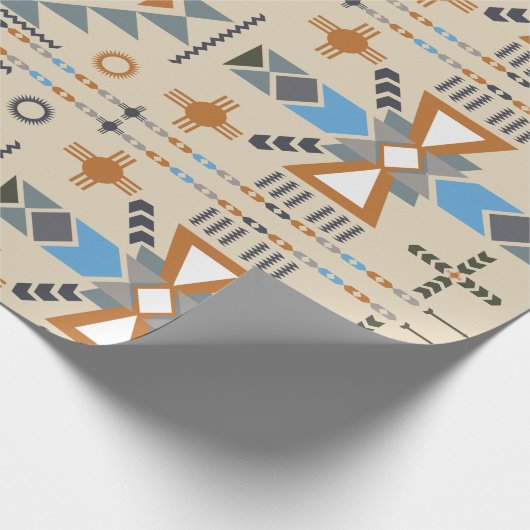 Native American Cadeaupapier (Hoek)