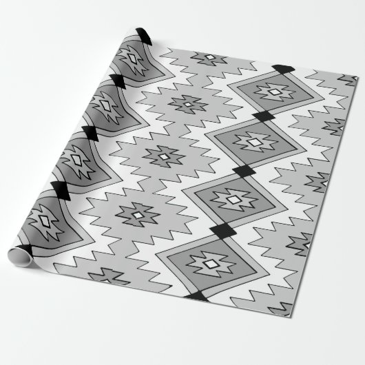 Native American Cadeaupapier (Uitgerold)