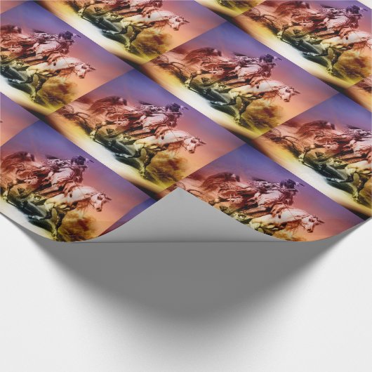 Native American Cadeaupapier (Hoek)