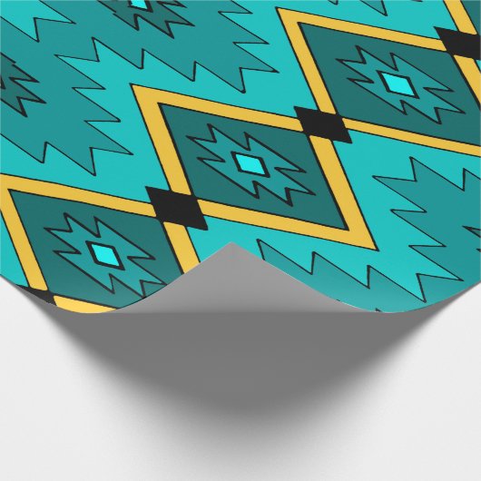 Native American Cadeaupapier (Hoek)