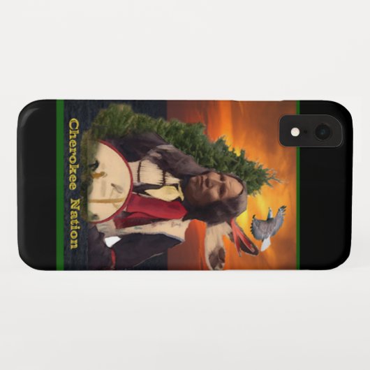 Native American Case-Mate iPhone Case (Achterkant (horizontaal))