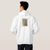 native american cheif hoodie (Achterkant volledig)